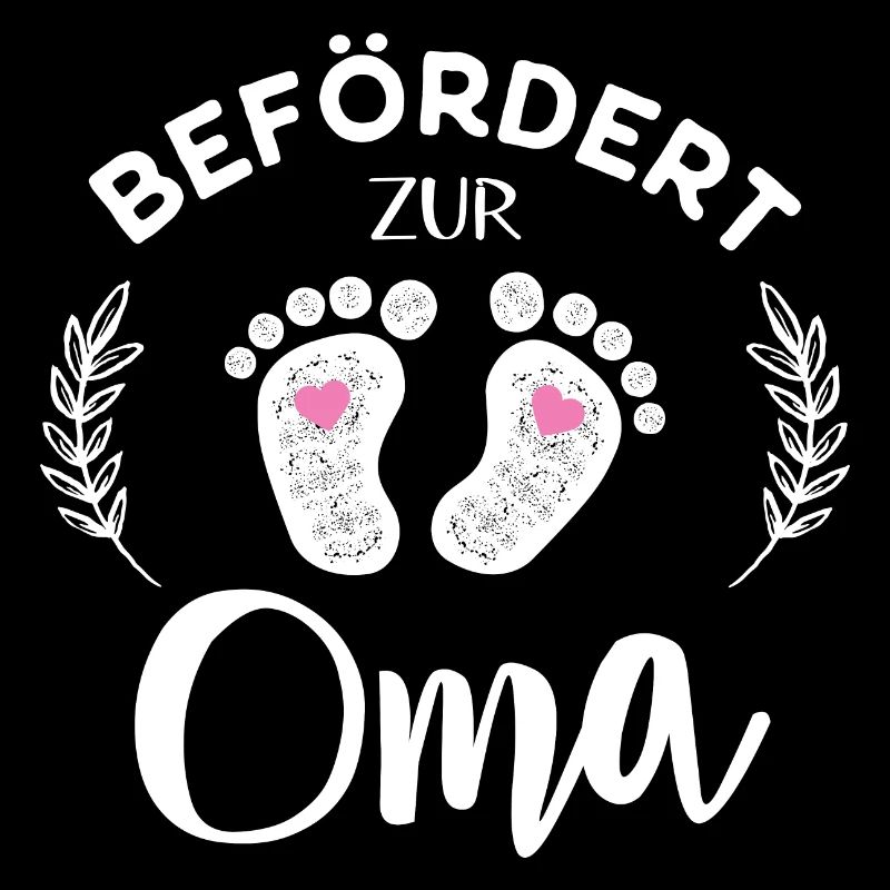 Befördert zur Oma Bald Großmutter Stolze Oma