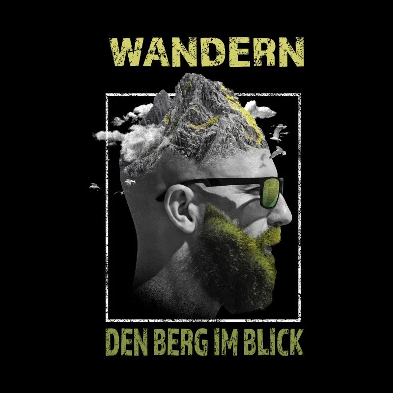Wandern - Den Berg im Blick