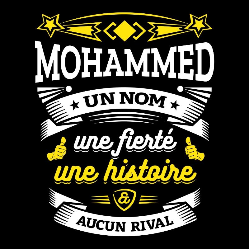 MOHAMMED UN NOM UNE FIERTÉ AUCUN RIVAL