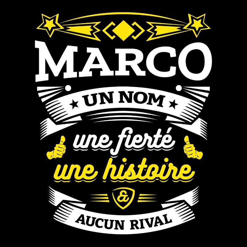 MARCO UN NOM UNE FIERTÉ AUCUN RIVAL