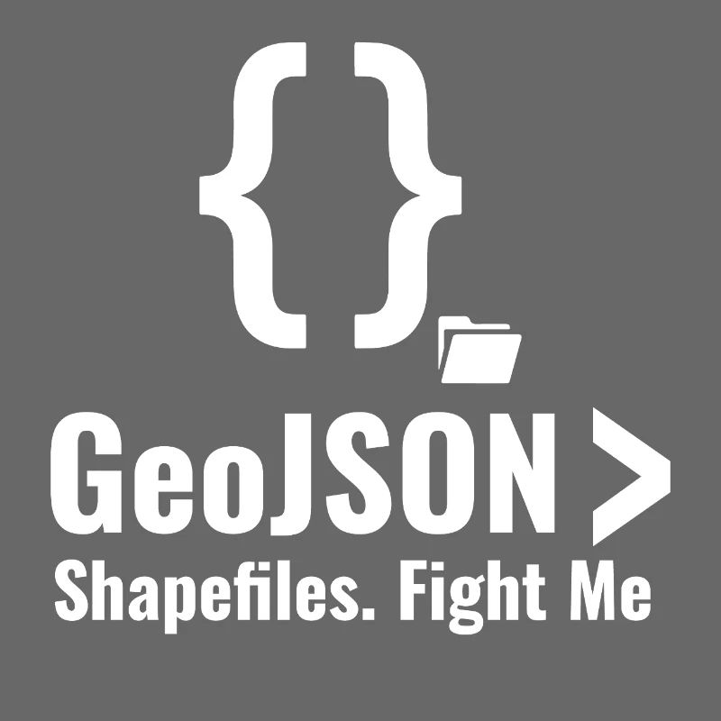 GeoJSON Shapefiles GIS Data Format Debate
