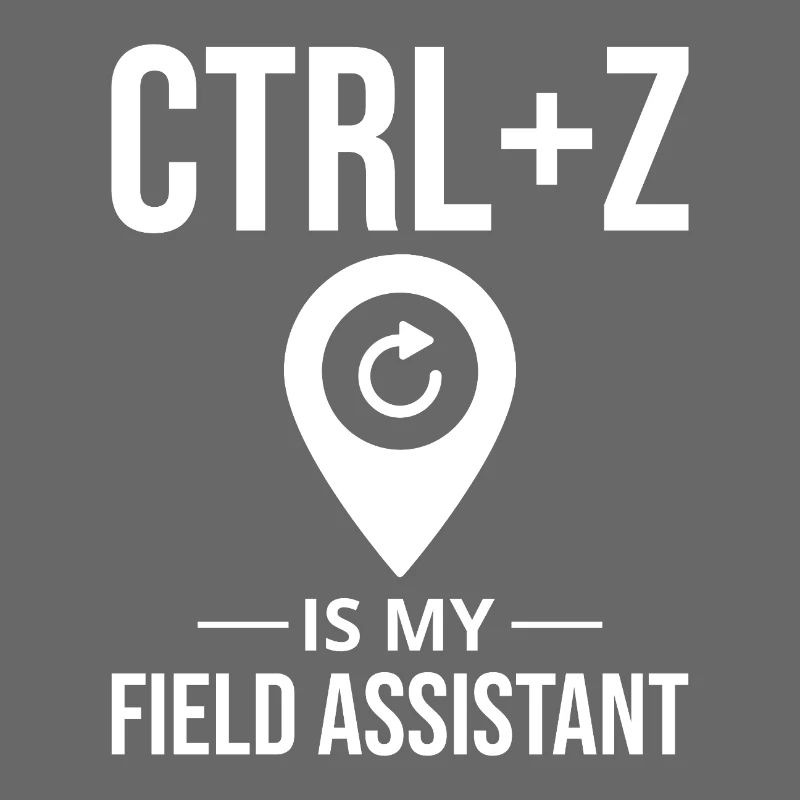 CTRL+Z Field Assistant GIS Data Editing Undo