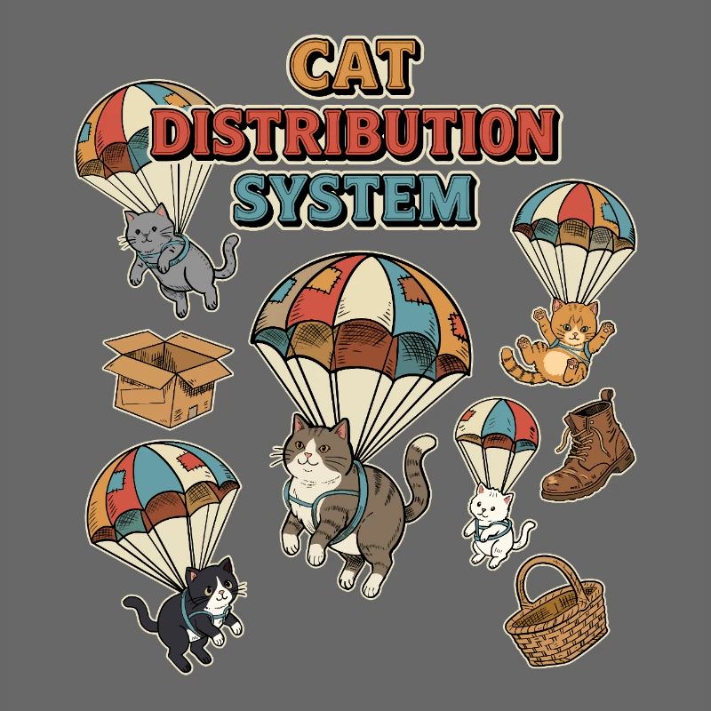 Système de distribution des chats