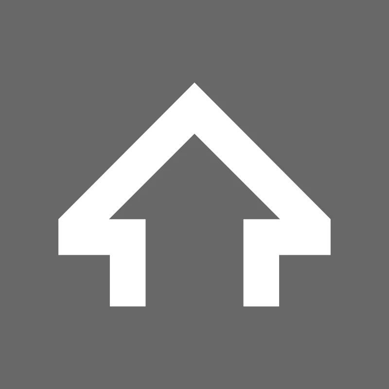 Up arrow white