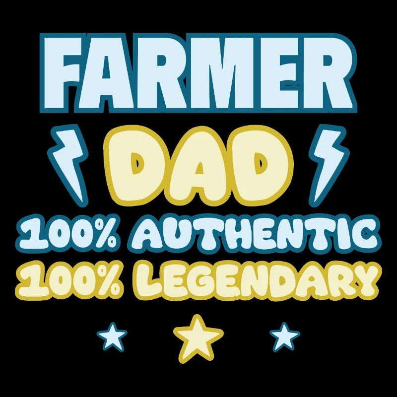 Bauernhof Papa,Vatertagsgeschenk, Legendär