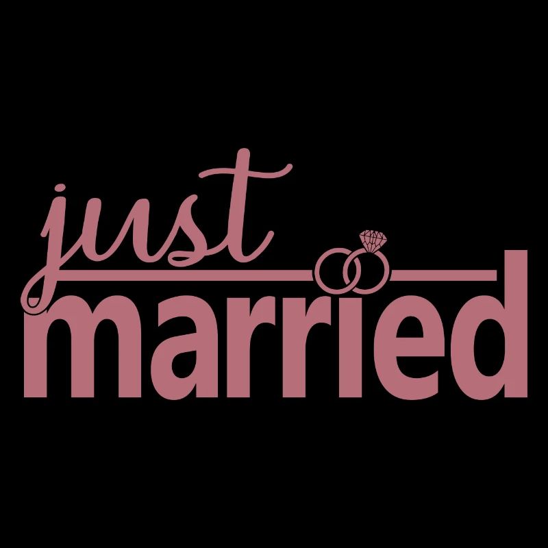 Just Married - Cadeau de lune de miel mignon pour couple