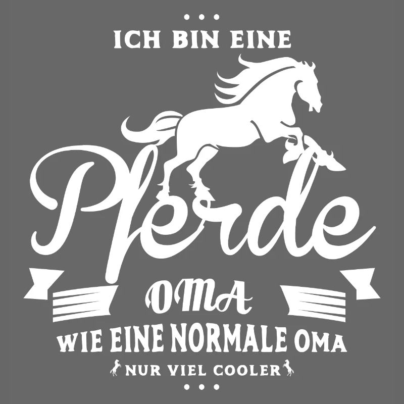Pferde Oma