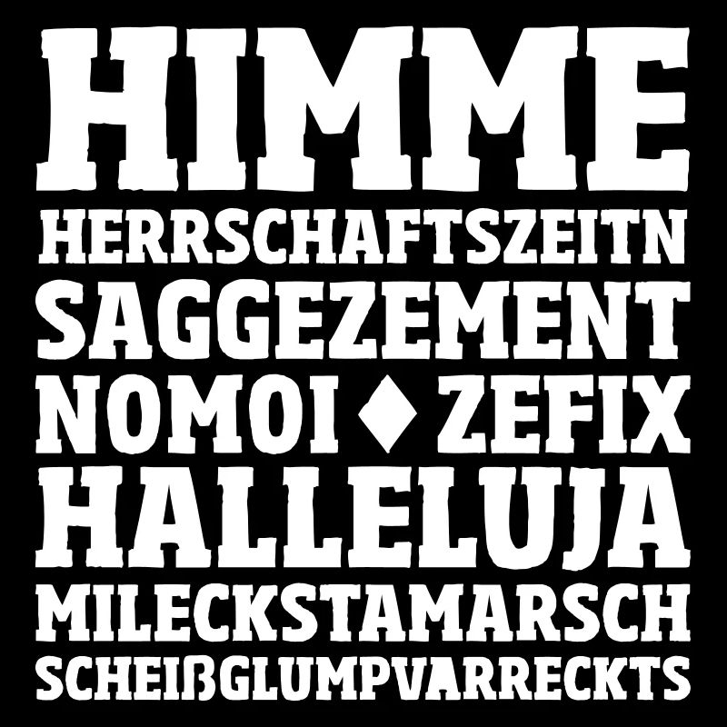 Fluch auf bayerisch Geschenk