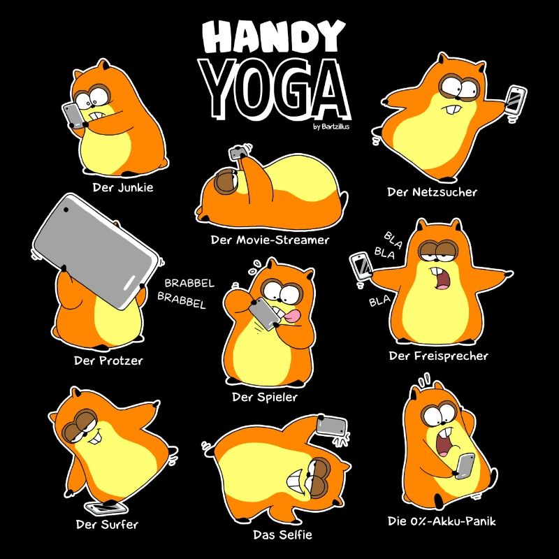 hamster yoga