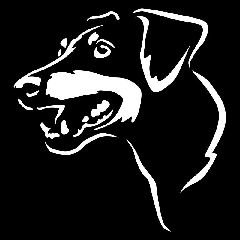 Manchester Terrier Kopf "Black Edition"