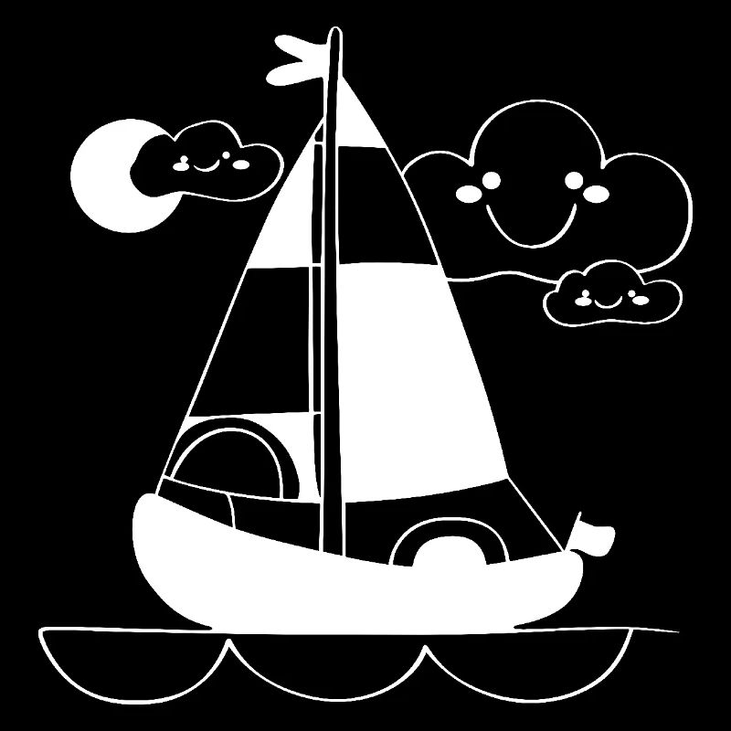 Cartoon Sailing