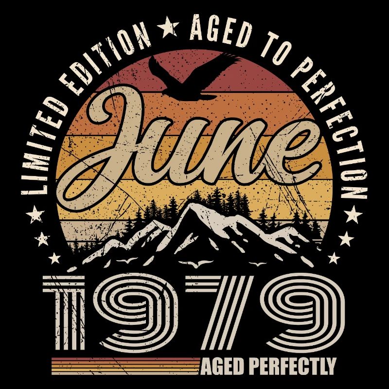 June 1979 46th Anniversary Gift June 1979 Retro