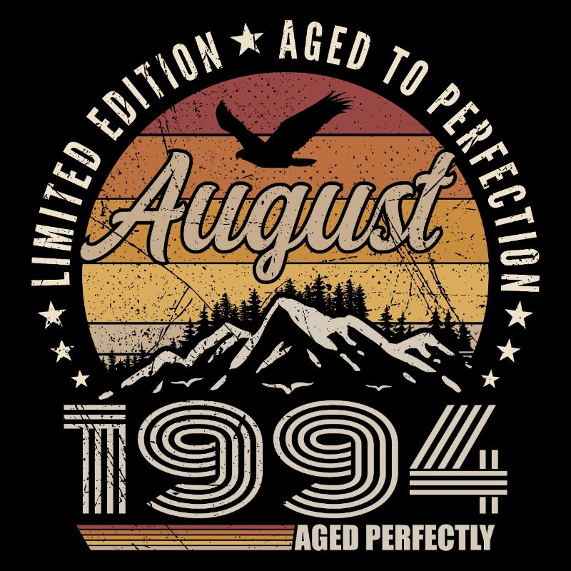 August 1994 Retro Jubiläum August 1994 August 1994