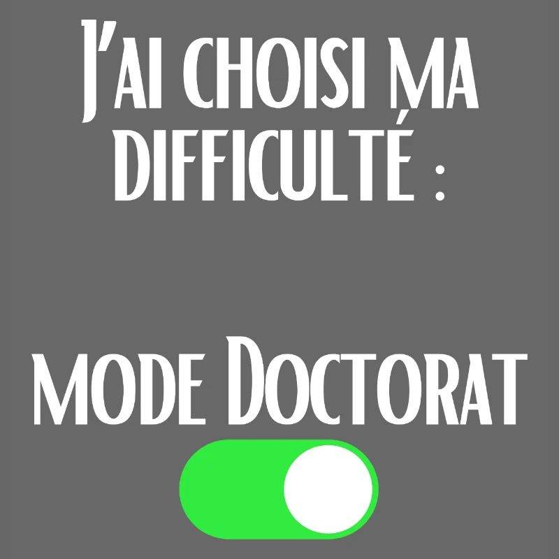 I chose my difficulty Doctorate Mode enabled