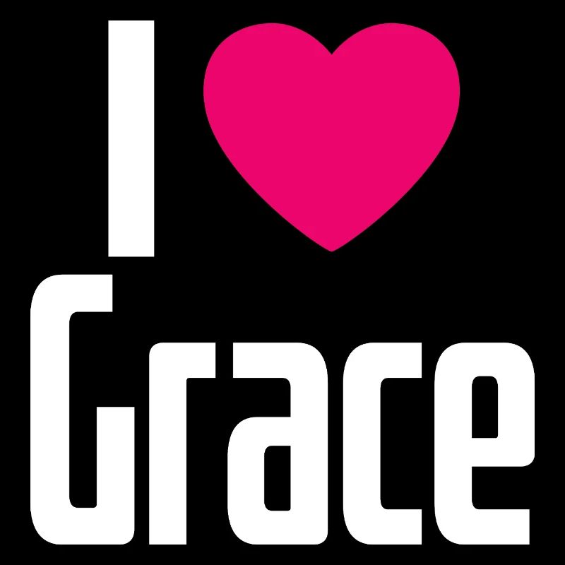 J’aime Grace Coeur rose J’aime Grace