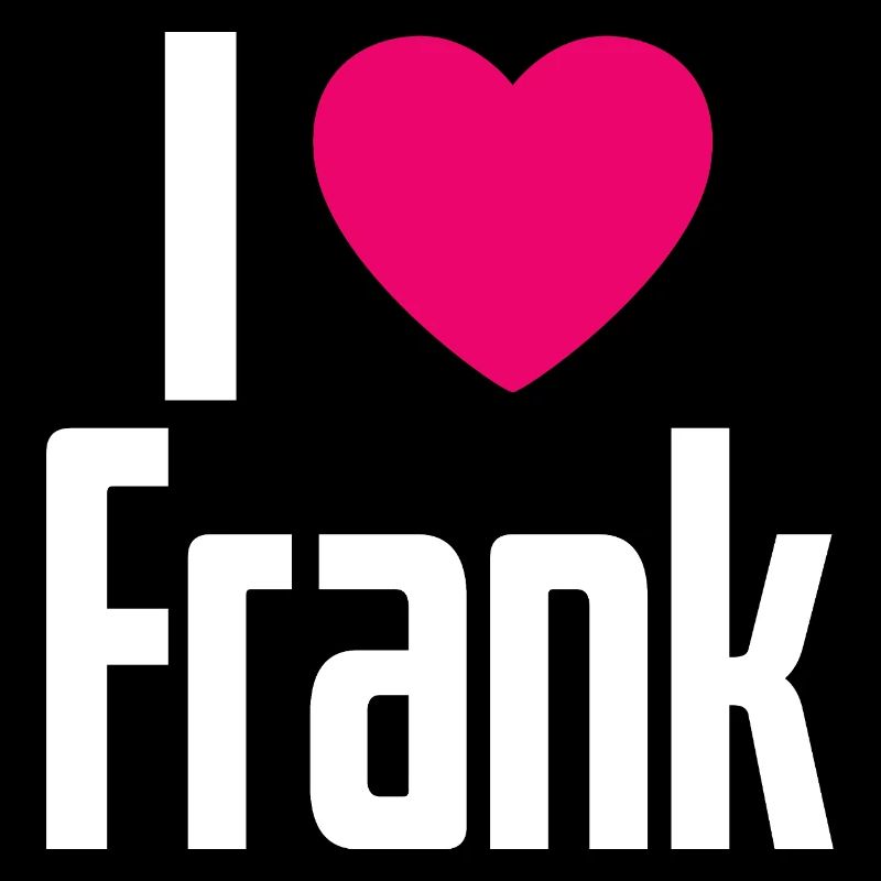 J’aime Frank Coeur rose J’aime Frank