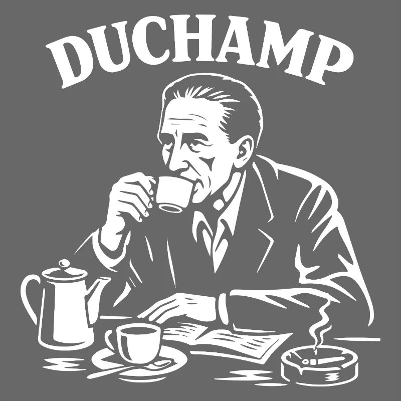 Marcel Duchamp Dada Kaffeeporträt