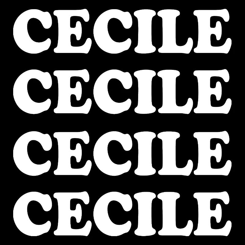 Cecile as a given name