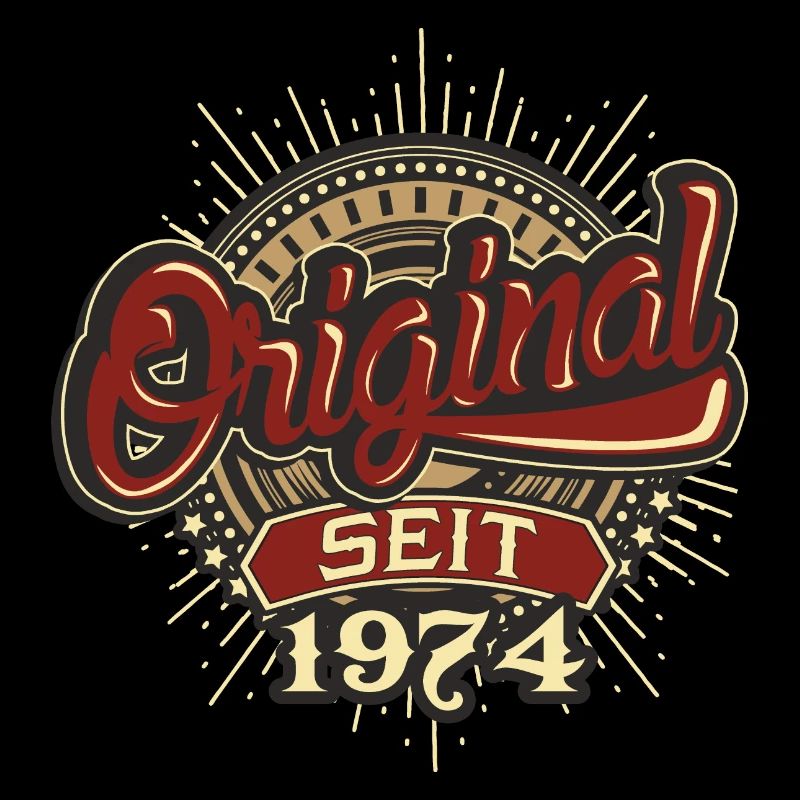 Geburtstag Original seit 1974