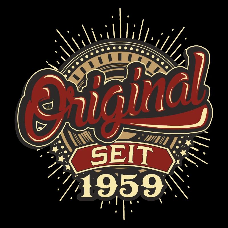Geburtstag Original seit 1959