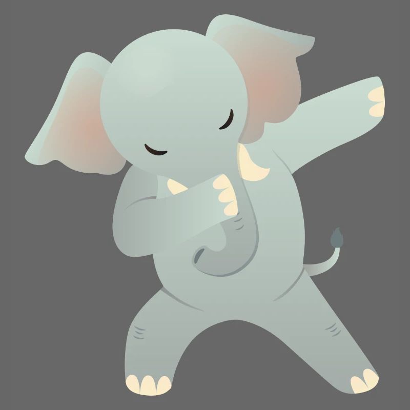 Elephant Dab Dance - Cool Gift