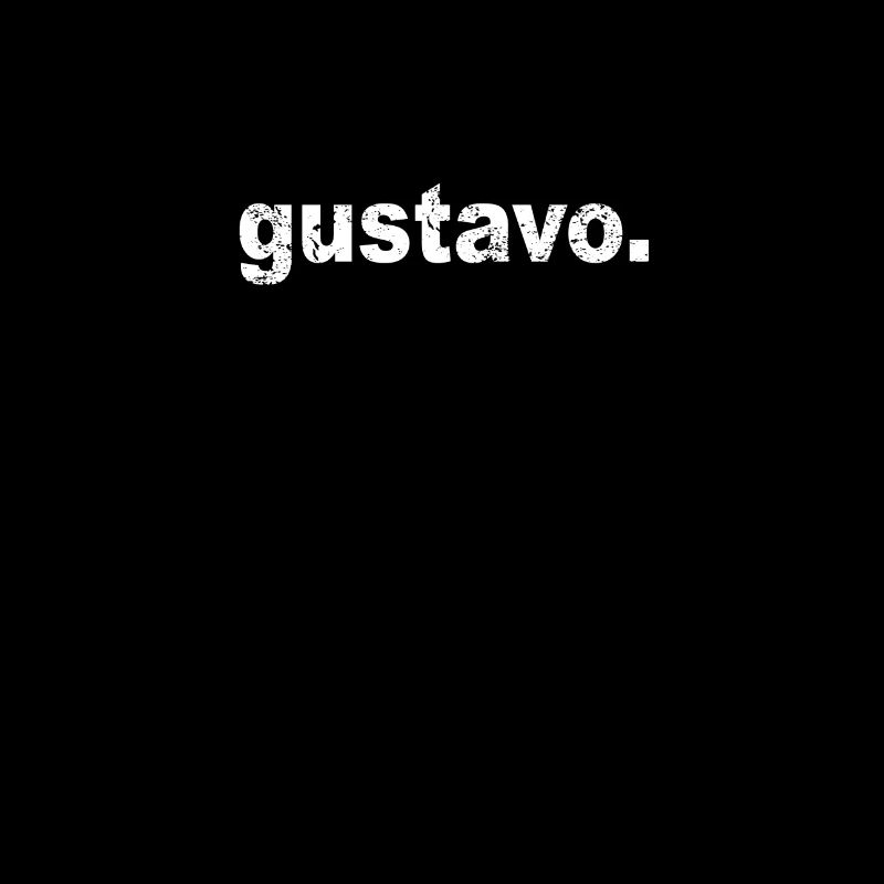 Geschenk Grunge Stil Vorname gustavo