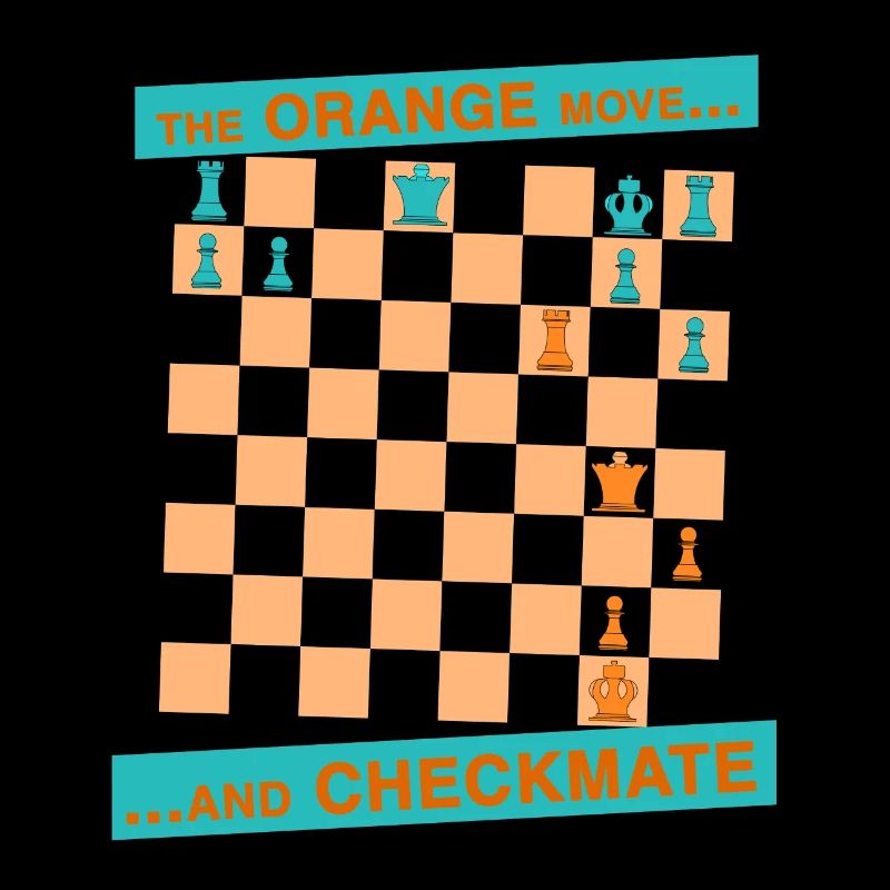 The ORANGE move ... and CHECKMATE - shoulder straps