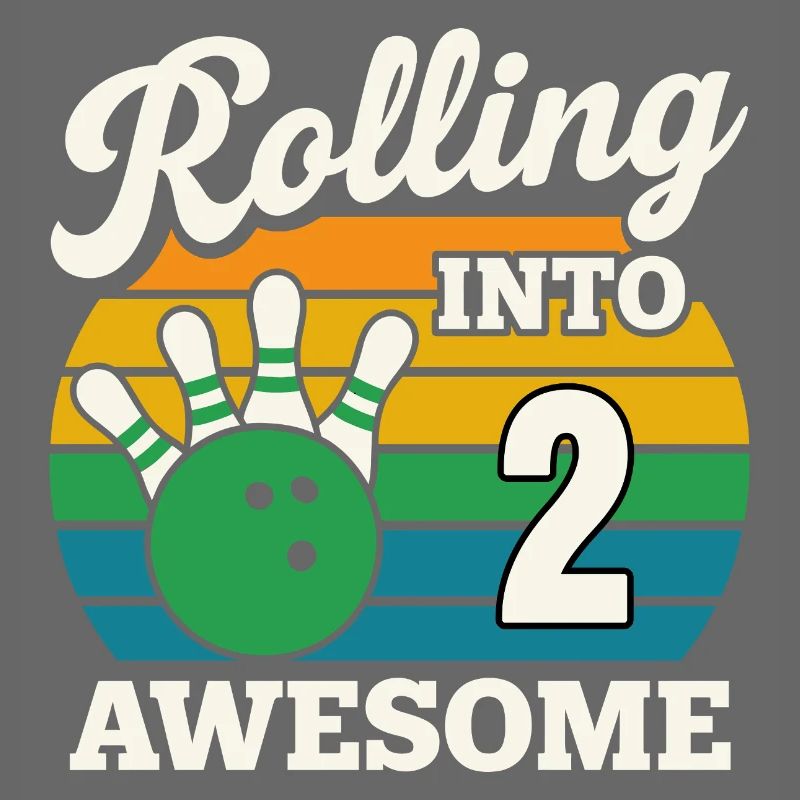 Rolling Into 2 mit Bowlingkugel
