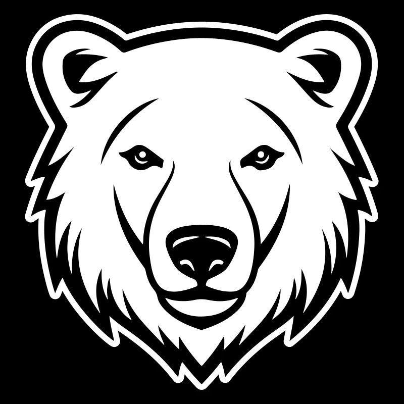 Polar Bear Head Polar Bear
