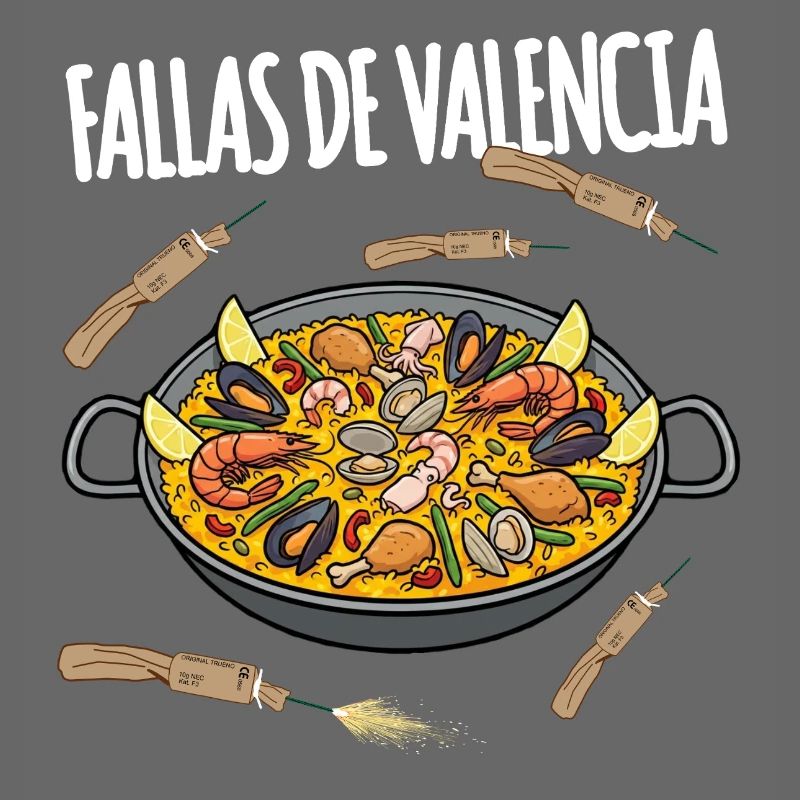 Fallas De Valencia Paella