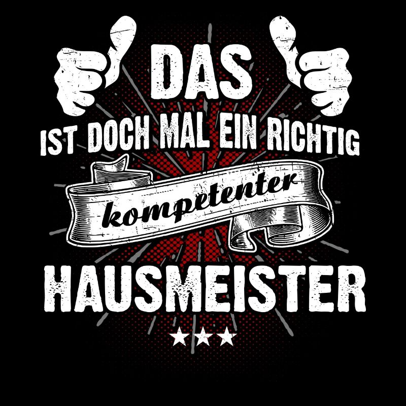 T-Shirt Ein kompetenter Hausmeister
