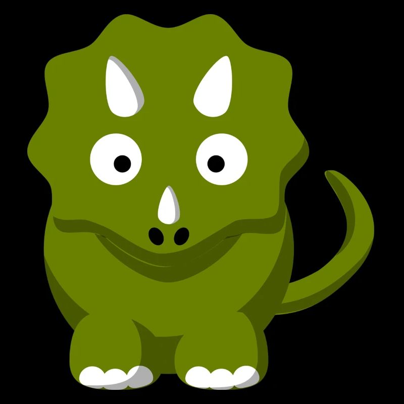 Dinosaurier Comic Triceratops