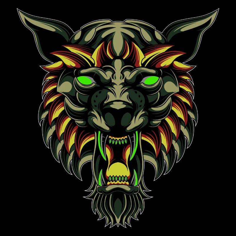 Wolf Tshirt, Wolf Lover Tshirt Werewolf