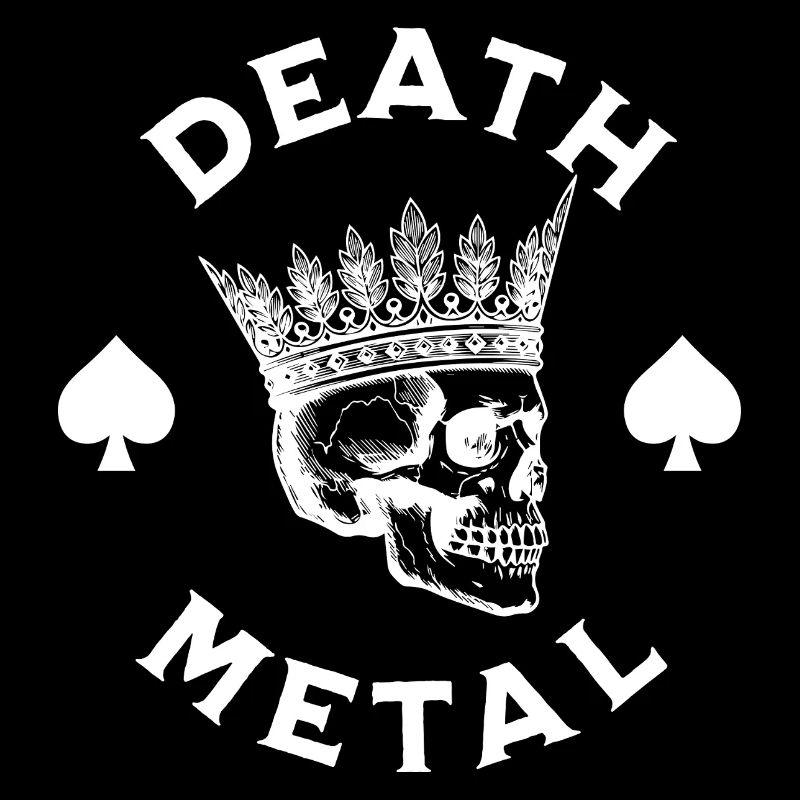 Crowned Skull Death Metal