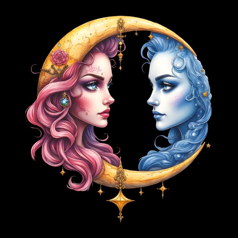 Twin Moon: Faces in Eclipse