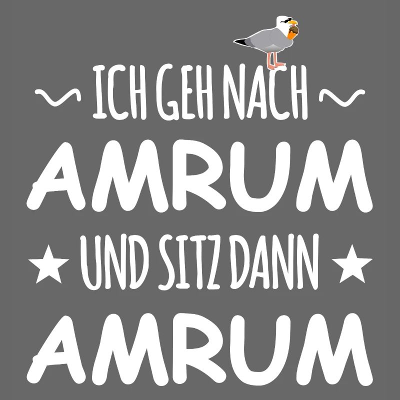 Amrum with schnapps seagull