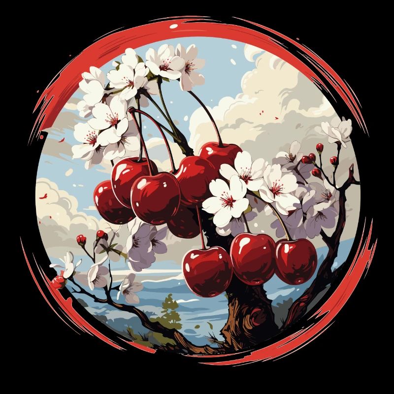 Kirsche - Illustration