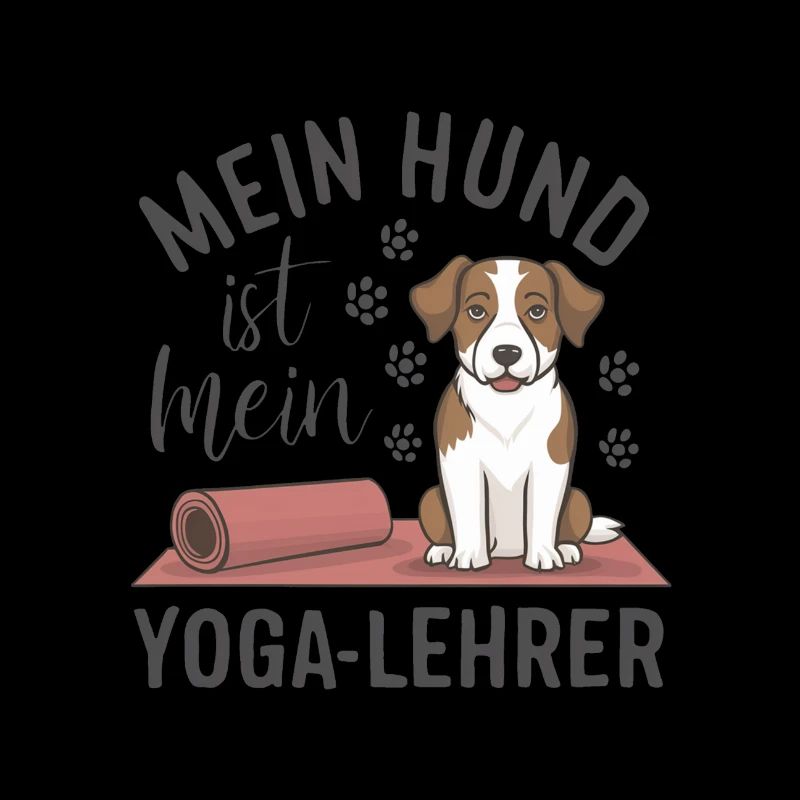Mon chien est mon prof de yoga