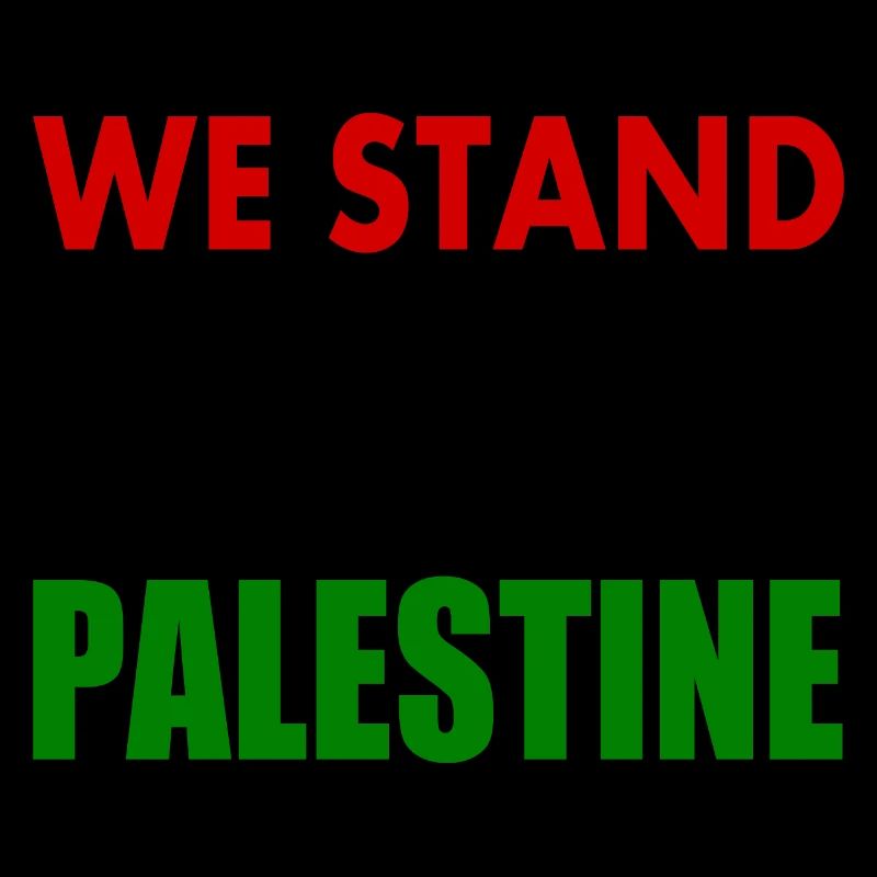 We stand with palestine