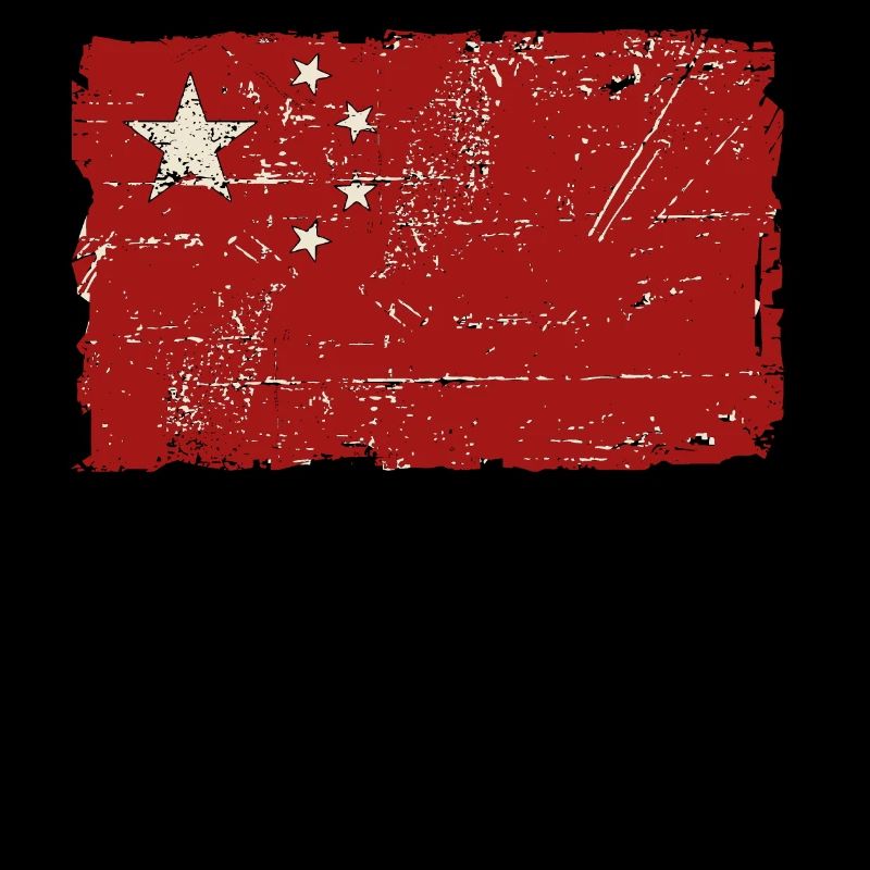 China Vintage Flag