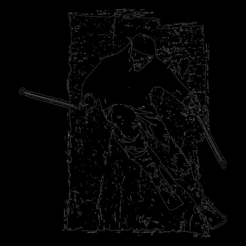 ski ski ski skier grunge descente