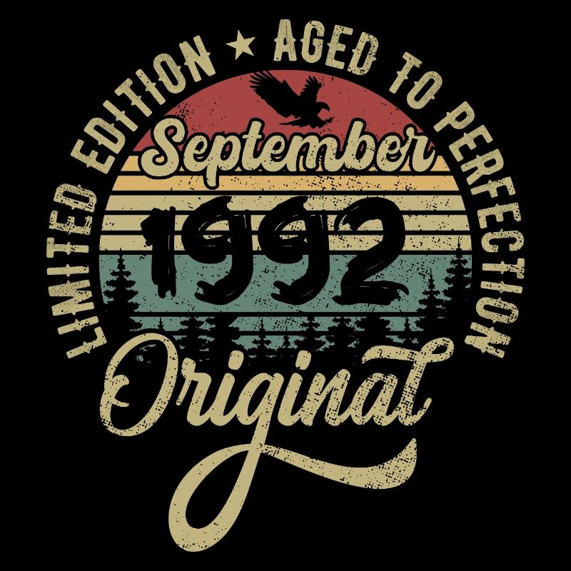 33rd birthday September 1992 - 33 years old