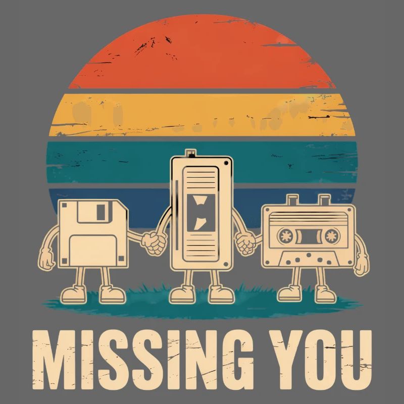 Cassette VHS Floppy Disc Floppy Disk Retro