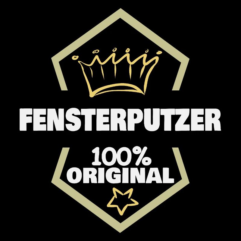 Fensterputzer als Arbeit