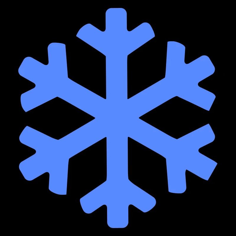 Winter Crystal Snowflake