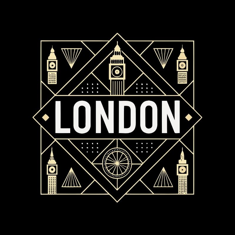 Londres Géométrie Deco