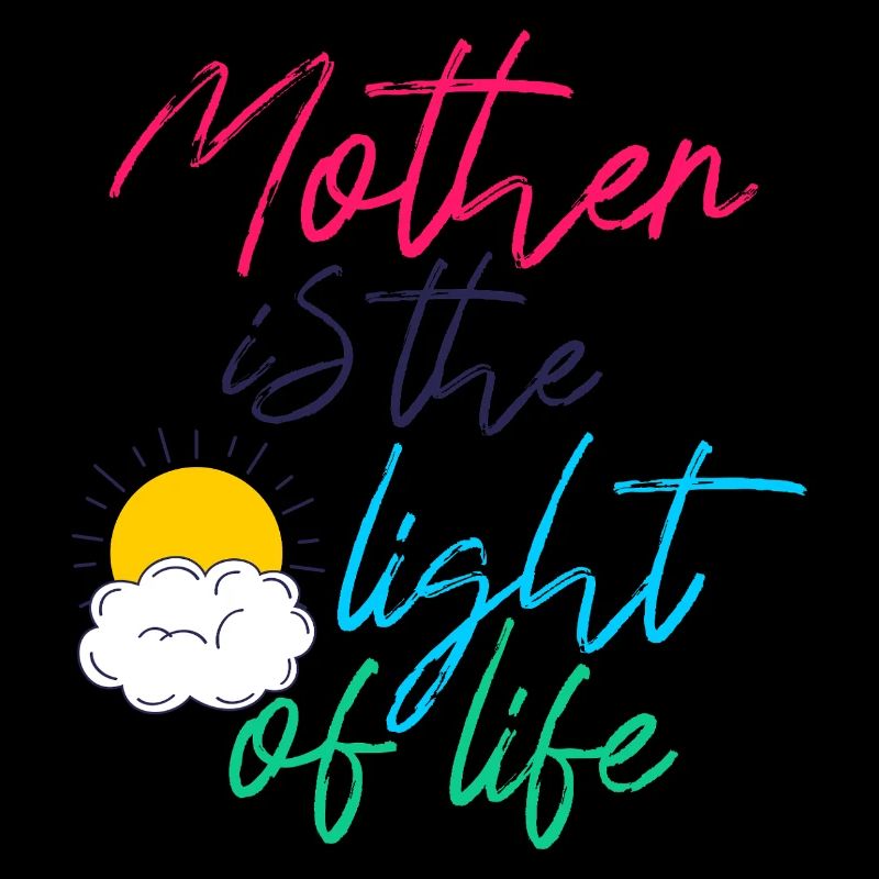 Mutter ist das Licht des Lebens – inspirierendes Zitat