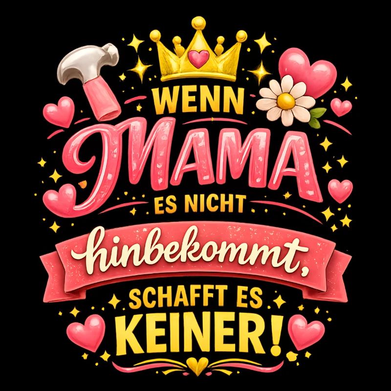 Mama bekommt alles hin Geschenk Muttertag & Kinder