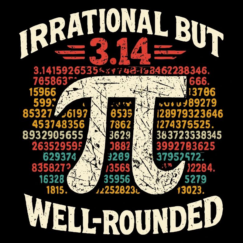 Conception irrationnelle mais complète des mathématiques du Pi Day