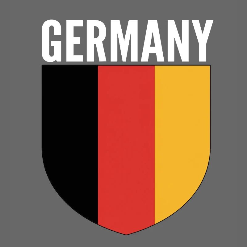 Germany Shield Flag Design
